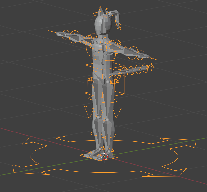 問題なくリグが生成できた
